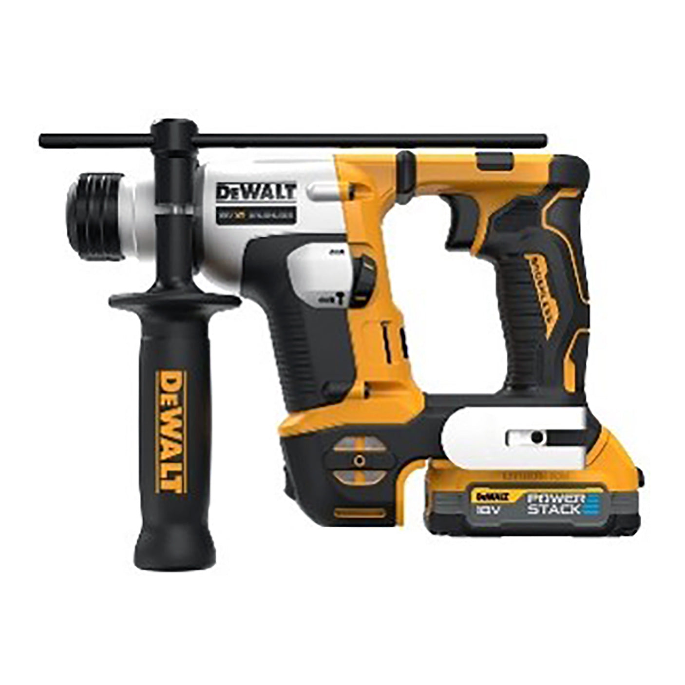 SDS-PLUS 18V BRUSHLESS motor hammer drill, 2 x POWERSTACK -16mm in TSTACK CASE and ACCESSORIES - DeWALT - DCH172E2T-QW SDS-PLUS 18V BRUSHLESS motor hammer drill, 2 x POWERSTACK -16mm in TSTACK CASE and ACCESSORIES - DeWALT - DCH172E2T-QW